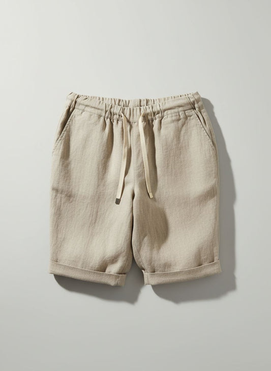 Horizon Drawstring Linen Trousers