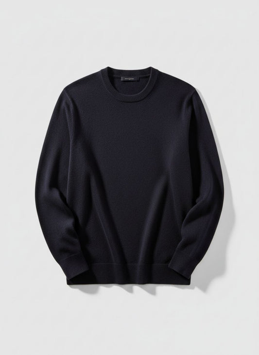 Midnight Merino Crewneck